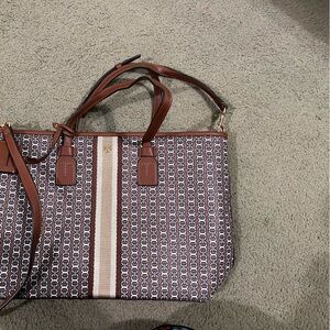 Tory Burch small Gemini tote